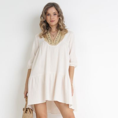 Sukienka oversize boho born2be ze sklepu: born2be.pl w kategorii: Sukienki - zdjęcie 054DCF2-170-2564_248076