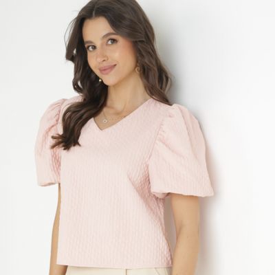 born2be - Bluzka damska casual ze sklepu: born2be.pl w kategorii: Bluzki damskie - zdjęcie 054DCF2-170-2564_249110