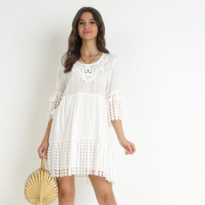 Sukienka wiosenna oversize born2be ze sklepu: born2be.pl w kategorii: Sukienki - zdjęcie 054DCF2-170-2564_249443