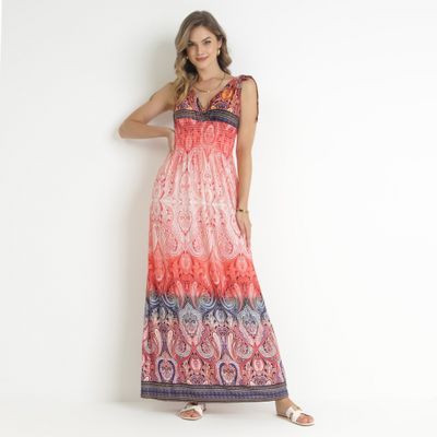 born2be - Sukienka kopertowa w stylu boho ze sklepu: born2be.pl w kategorii: Sukienki - zdjęcie 054DCF2-170-2564_249791
