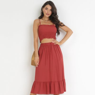 Komplet wiosenny casual born2be ze sklepu: born2be.pl w kategorii: Komplety i garnitury damskie - zdjęcie 054DCF2-170-2564_256505