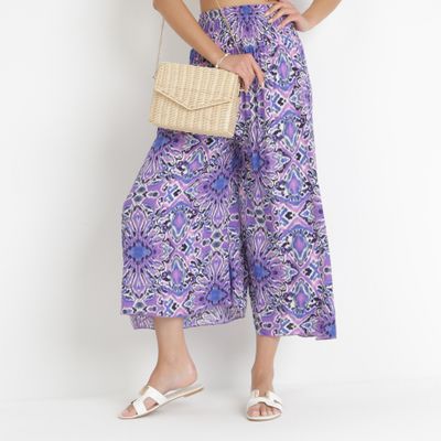 Spodnie damskie boho na wiosnę born2be ze sklepu: born2be.pl w kategorii: Spodnie damskie - zdjęcie 054DCF2-170-2564_259937
