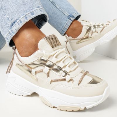 born2be - Buty sportowe damskie na wiosnę ze sklepu: born2be.pl w kategorii: Buty sportowe damskie - zdjęcie 054DCF2-170-2564_263257