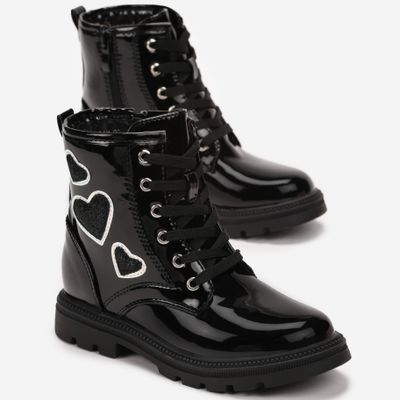 Buty zimowe dziecięce na zimę born2be ze sklepu: born2be.pl w kategorii: Buty zimowe dziecięce - zdjęcie 054DCF2-170-2564_263419