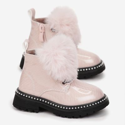 Buty zimowe dziecięce na zimę born2be ze sklepu: born2be.pl w kategorii: Buty zimowe dziecięce - zdjęcie 054DCF2-170-2564_263660