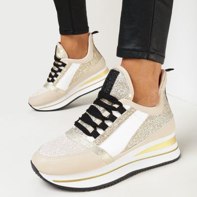 Buty sportowe damskie wiosenne born2be ze sklepu: born2be.pl w kategorii: Buty sportowe damskie - zdjęcie 054DCF2-170-2564_263818
