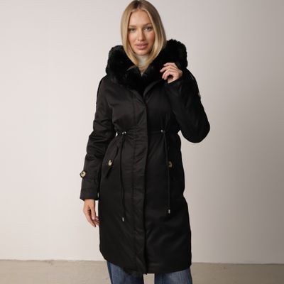 Parka damska na jesień born2be ze sklepu: born2be.pl w kategorii: Parki damskie - zdjęcie 054DCF2-170-2564_264829