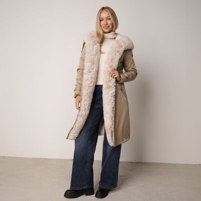 Parka damska jesienna born2be ze sklepu: born2be.pl w kategorii: Parki damskie - zdjęcie 054DCF2-170-2564_264895