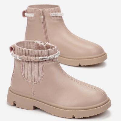 Buty zimowe dziecięce na zimę born2be ze sklepu: born2be.pl w kategorii: Buty zimowe dziecięce - zdjęcie 054DCF2-170-2564_265992