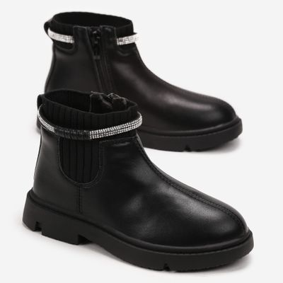 Buty zimowe dziecięce na zimę born2be ze sklepu: born2be.pl w kategorii: Buty zimowe dziecięce - zdjęcie 054DCF2-170-2564_265999