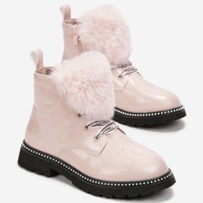 Buty zimowe dziecięce na zimę born2be ze sklepu: born2be.pl w kategorii: Buty zimowe dziecięce - zdjęcie 054DCF2-170-2564_266021