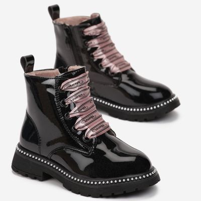 Buty zimowe dziecięce na zimę born2be ze sklepu: born2be.pl w kategorii: Buty zimowe dziecięce - zdjęcie 054DCF2-170-2564_266024