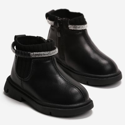 Buty zimowe dziecięce na zimę born2be ze sklepu: born2be.pl w kategorii: Buty zimowe dziecięce - zdjęcie 054DCF2-170-2564_266031