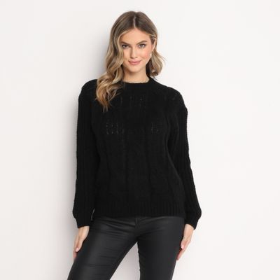 Sweter damski casualowy born2be ze sklepu: born2be.pl w kategorii: Swetry damskie - zdjęcie 054DCF2-170-2564_267492