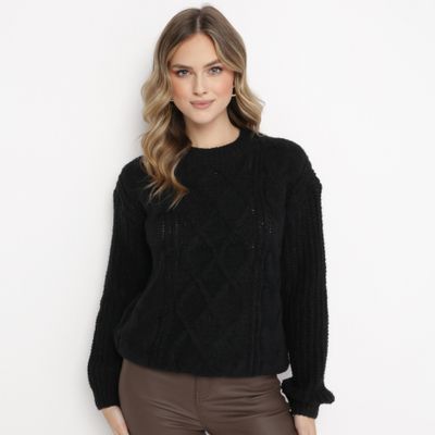 Sweter damski zimowy casual born2be ze sklepu: born2be.pl w kategorii: Swetry damskie - zdjęcie 054DCF2-170-2564_267495
