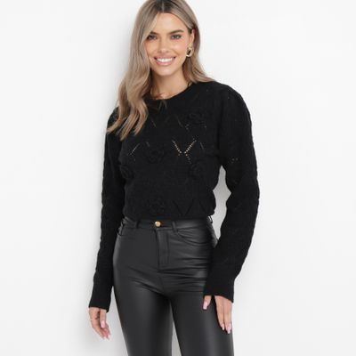 born2be - Sweter damski casual ze sklepu: born2be.pl w kategorii: Swetry damskie - zdjęcie 054DCF2-170-2564_269448