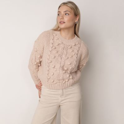 Sweter damski na zimę born2be ze sklepu: born2be.pl w kategorii: Swetry damskie - zdjęcie 054DCF2-170-2564_269456