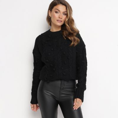 Sweter damski na zimę born2be ze sklepu: born2be.pl w kategorii: Swetry damskie - zdjęcie 054DCF2-170-2564_269460