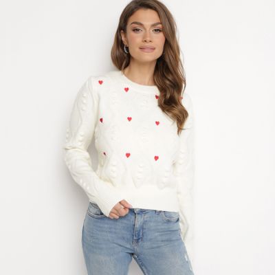 Sweter damski na zimę born2be ze sklepu: born2be.pl w kategorii: Swetry damskie - zdjęcie 054DCF2-170-2564_269461