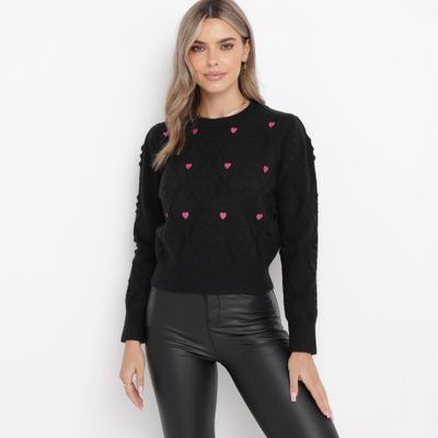 Sweter damski na zimę casual born2be ze sklepu: born2be.pl w kategorii: Swetry damskie - zdjęcie 054DCF2-170-2564_269463