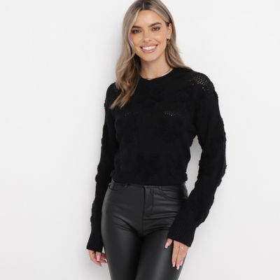 Sweter damski casual born2be ze sklepu: born2be.pl w kategorii: Swetry damskie - zdjęcie 054DCF2-170-2564_269503