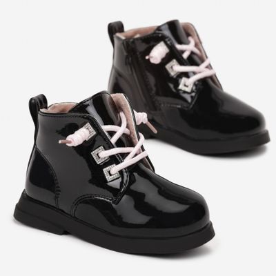 Buty zimowe dziecięce na zimę born2be ze sklepu: born2be.pl w kategorii: Buty zimowe dziecięce - zdjęcie 054DCF2-170-2564_269573