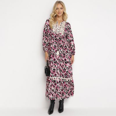 Sukienka boho born2be ze sklepu: born2be.pl w kategorii: Sukienki - zdjęcie 054DCF2-170-2564_270243