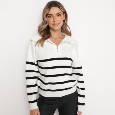 Sweter damski na zimę born2be ze sklepu: born2be.pl w kategorii: Swetry damskie - zdjęcie 054DCF2-170-2564_270246