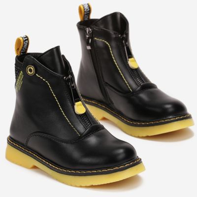 Buty zimowe dziecięce na zimę born2be ze sklepu: born2be.pl w kategorii: Buty zimowe dziecięce - zdjęcie 054DCF2-170-2564_275136