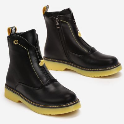 Buty zimowe dziecięce na zimę born2be ze sklepu: born2be.pl w kategorii: Buty zimowe dziecięce - zdjęcie 054DCF2-170-2564_275152