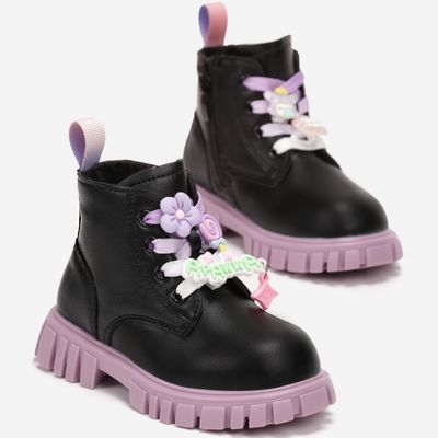 born2be - Buty zimowe dziecięce na zimę ze sklepu: born2be.pl w kategorii: Buty zimowe dziecięce - zdjęcie 054DCF2-170-2564_275876