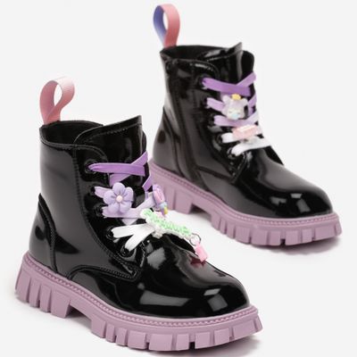 Buty zimowe dziecięce zimowe born2be ze sklepu: born2be.pl w kategorii: Buty zimowe dziecięce - zdjęcie 054DCF2-170-2564_275975