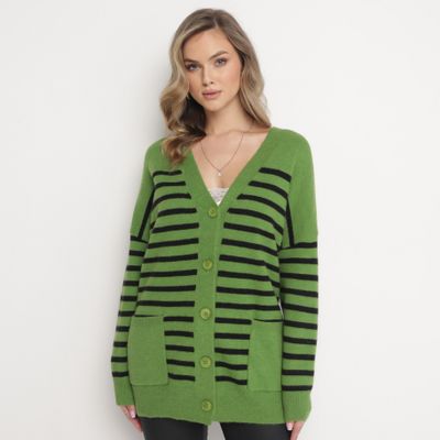 Sweter damski na zimę casualowy born2be ze sklepu: born2be.pl w kategorii: Swetry damskie - zdjęcie 054DCF2-170-2564_276768