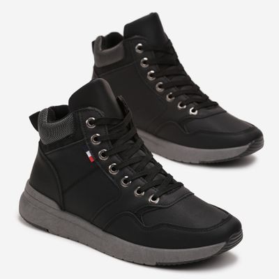 Buty zimowe męskie na zimę jesienne born2be ze sklepu: born2be.pl w kategorii: Buty zimowe męskie - zdjęcie 054DCF2-170-2564_277111