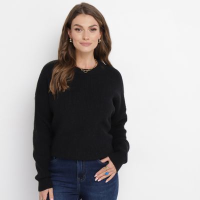 Sweter damski na zimę born2be ze sklepu: born2be.pl w kategorii: Swetry damskie - zdjęcie 054DCF2-170-2564_277607