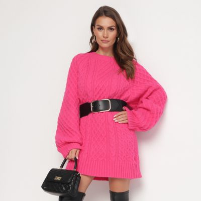 Sweter damski na zimę born2be ze sklepu: born2be.pl w kategorii: Swetry damskie - zdjęcie 054DCF2-170-2564_278275