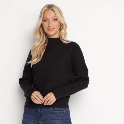 born2be - Sweter damski na zimę ze sklepu: born2be.pl w kategorii: Swetry damskie - zdjęcie 054DCF2-170-2564_278319