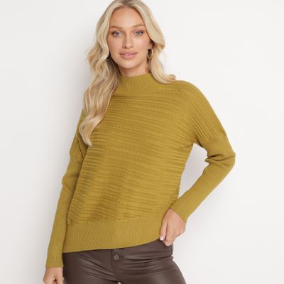 born2be - Sweter damski casual ze sklepu: born2be.pl w kategorii: Swetry damskie - zdjęcie 054DCF2-170-2564_278322