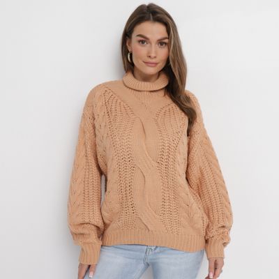 Sweter damski casualowy born2be ze sklepu: born2be.pl w kategorii: Swetry damskie - zdjęcie 054DCF2-170-2564_278888