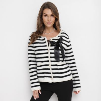 Sweter damski na zimę born2be ze sklepu: born2be.pl w kategorii: Swetry damskie - zdjęcie 054DCF2-170-2564_278964