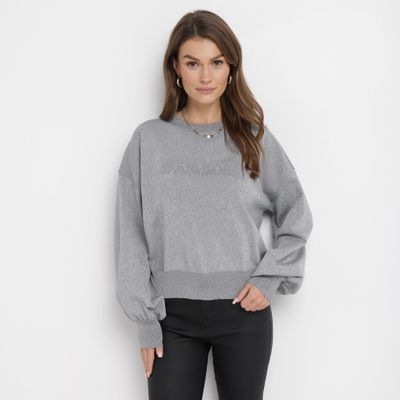 Sweter damski na zimę born2be ze sklepu: born2be.pl w kategorii: Swetry damskie - zdjęcie 054DCF2-170-2564_279502