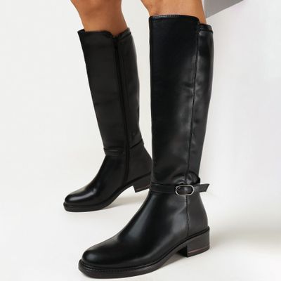 born2be - Kozaki damskie na zimę ze sklepu: born2be.pl w kategorii: Kozaki damskie - zdjęcie 054DCF2-170-2564_280114