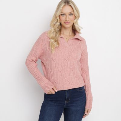 Sweter damski zimowy born2be ze sklepu: born2be.pl w kategorii: Swetry damskie - zdjęcie 054DCF2-170-2564_280570