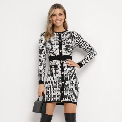 born2be - Sukienka casual ze sklepu: born2be.pl w kategorii: Sukienki - zdjęcie 054DCF2-170-2564_280829