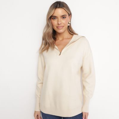 Sweter damski casualowy born2be ze sklepu: born2be.pl w kategorii: Swetry damskie - zdjęcie 054DCF2-170-2564_280842