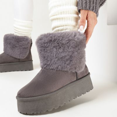 Śniegowce damskie na zimę born2be ze sklepu: born2be.pl w kategorii: Śniegowce damskie - zdjęcie 054DCF2-170-2564_281445