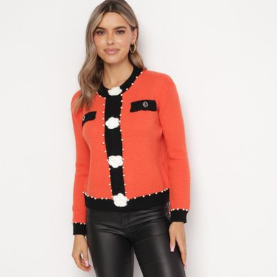 born2be - Sweter damski casual ze sklepu: born2be.pl w kategorii: Swetry damskie - zdjęcie 054DCF2-170-2564_281554