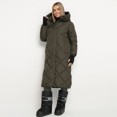 Płaszcz damski casual born2be ze sklepu: born2be.pl w kategorii: Płaszcze damskie - zdjęcie 054DCF2-170-2564_281906