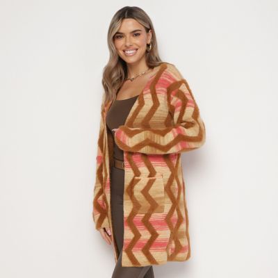 Sweter damski na zimę born2be ze sklepu: born2be.pl w kategorii: Swetry damskie - zdjęcie 054DCF2-170-2564_282334