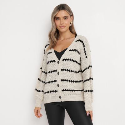 born2be - Sweter damski na zimę ze sklepu: born2be.pl w kategorii: Swetry damskie - zdjęcie 054DCF2-170-2564_282555